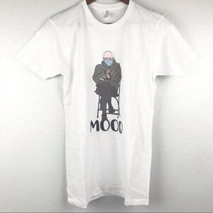 NWOT Bernie Sanders Mood Cotton Graphic T Shirt Size S